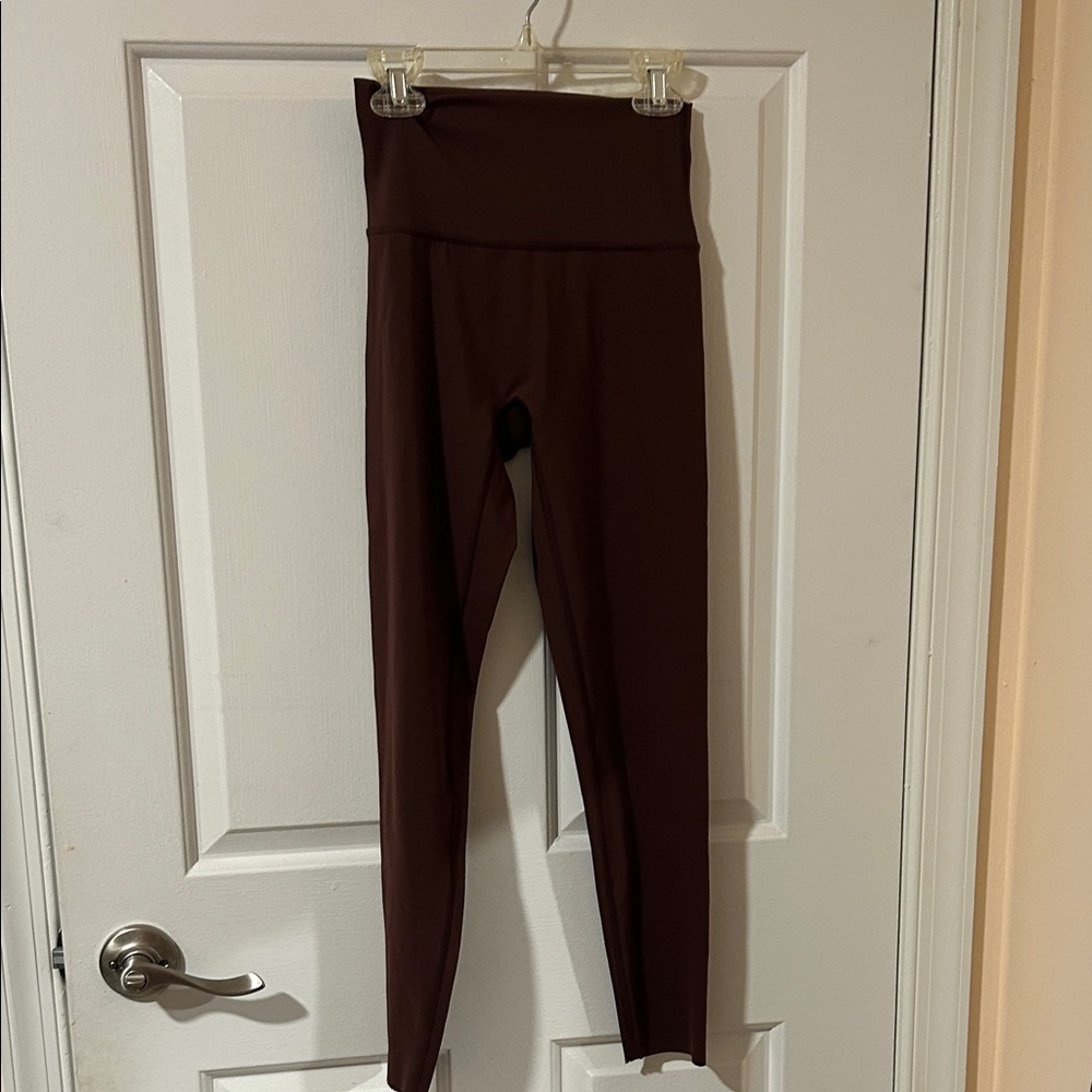 Aerie Plum Colored High-Waisted Leggings Size Small